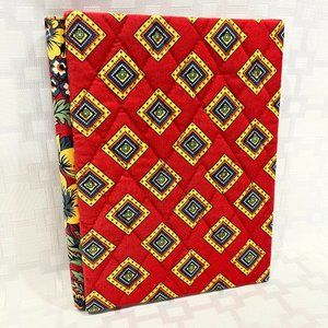 Vera Bradley "Villa Red" Quilted Double Picture Frame